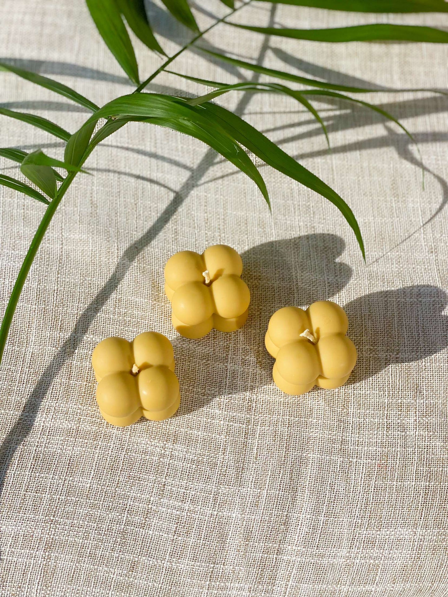 Bougies Mini Bubble, Miel