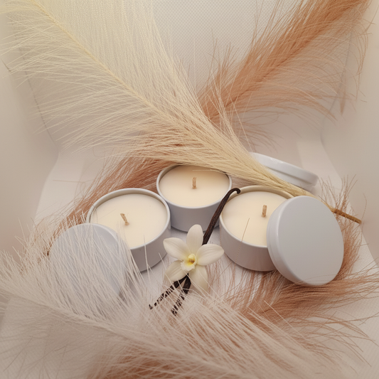 Bougie Ambre avec vanille - Photo 1