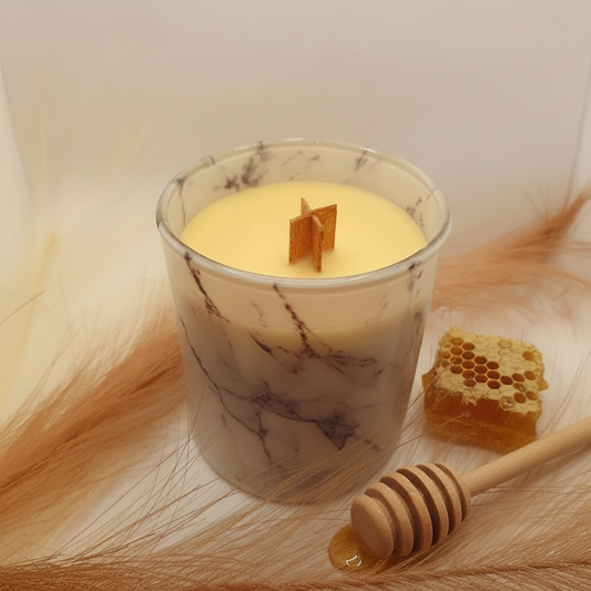 Bougie Maïa avec miel - Photo 2